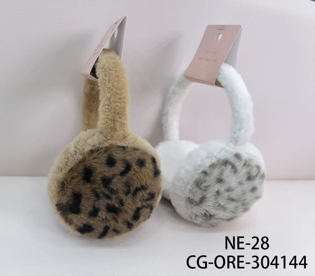 [PG-NE-28] OREJERAS ANIMAL PRINT CITY GIRL