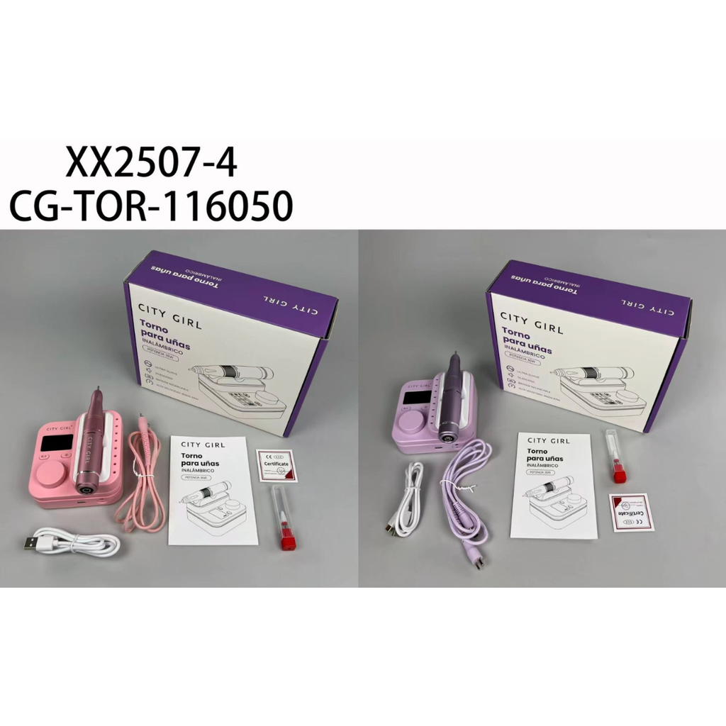 [PG-XX2507-4] TORNO PARA UÑAS CITY GIRL 36W