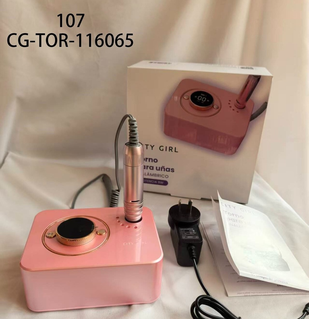 [PG-107] TORNO PARA UÑAS CITY GIRL 8W
