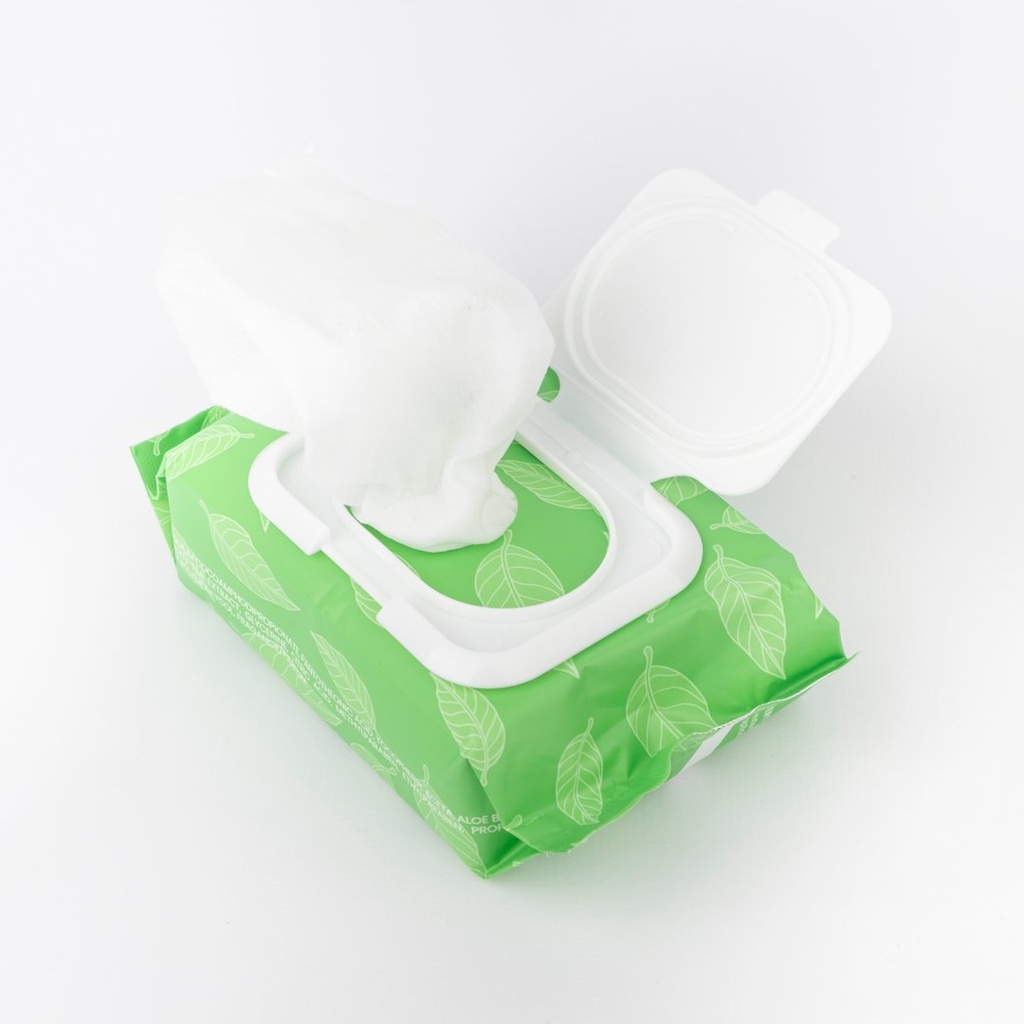 [PG-RA001-1] TOALLITAS DESMAQUILLANTES CON EXTRACTO DE TE VERDE CITY GIRL