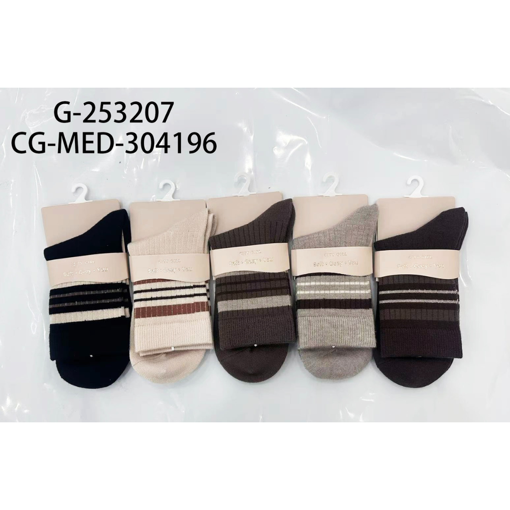 [PG-G-253207] MEDIAS 3/4 RAYAS CITY GIRL