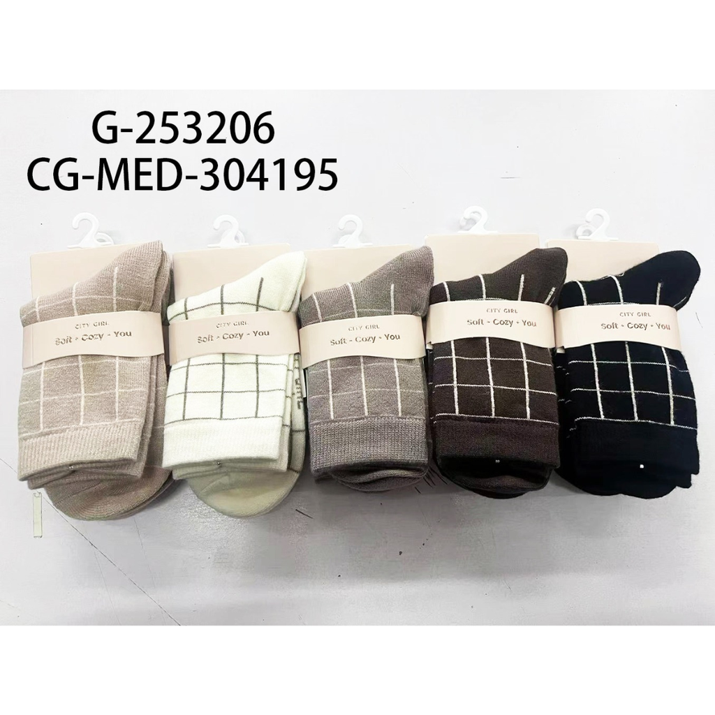 [PG-G-253206] MEDIAS 3/4 CUADROS CITY GIRL