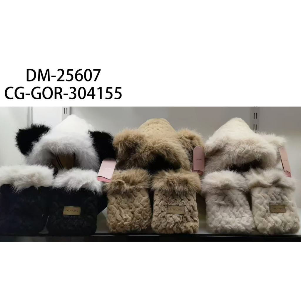 [PG-DM-25607] GORRO OREJAS OSO CITY GIRL