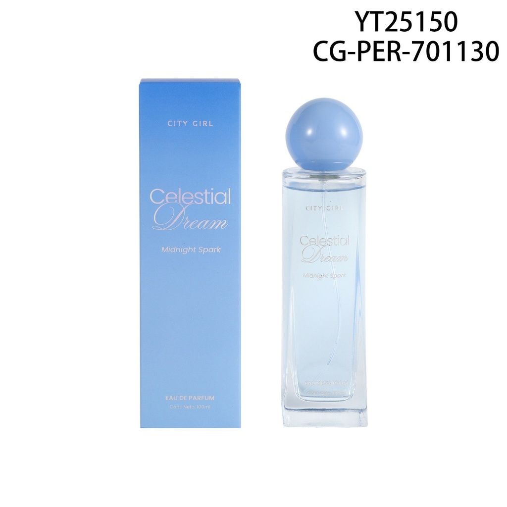[PG-YT25150] PERFUME CELESTIAL MIDNIGHT SPARK CITY GIRL – 100ML