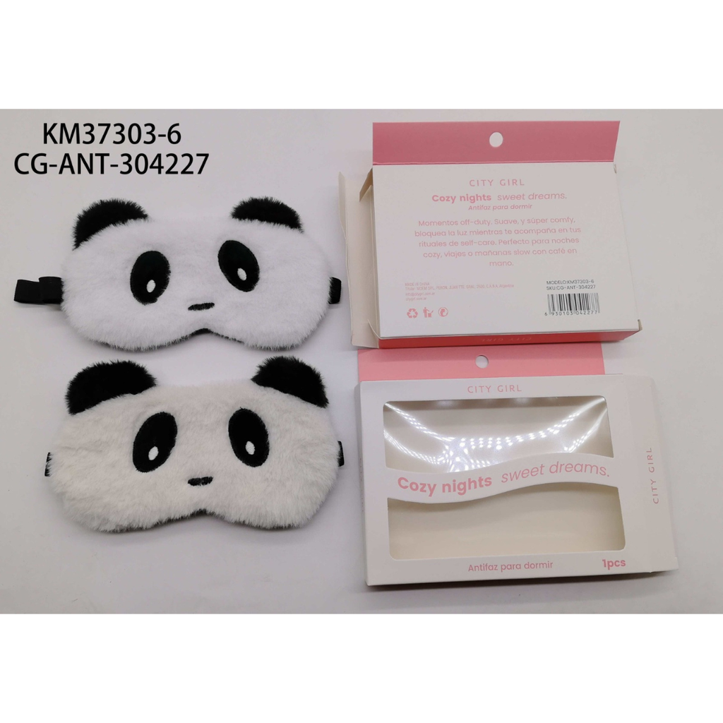 [PG-KM37303-6] ANTIFAZ OSO PANDA CITY GIRL