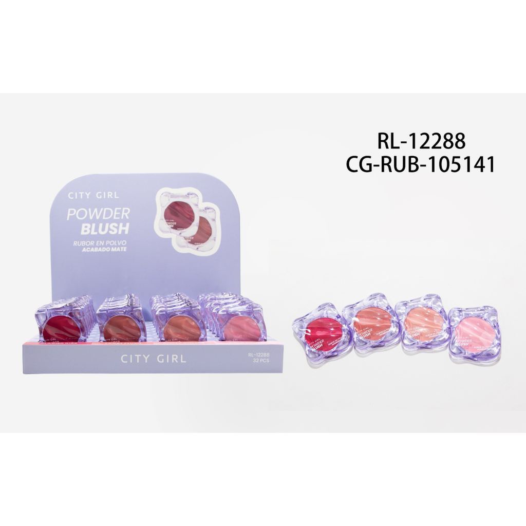 [PG-RL-12288] RUBOR EN POLVO ACABADO MATTE CITY GIRL