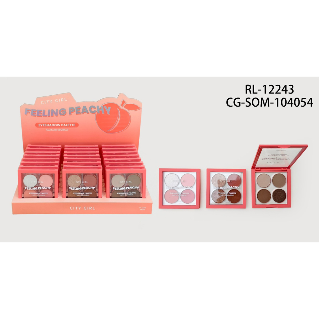 PALETA DE SOMBRAS FEELING PEACHY CITY GIRL