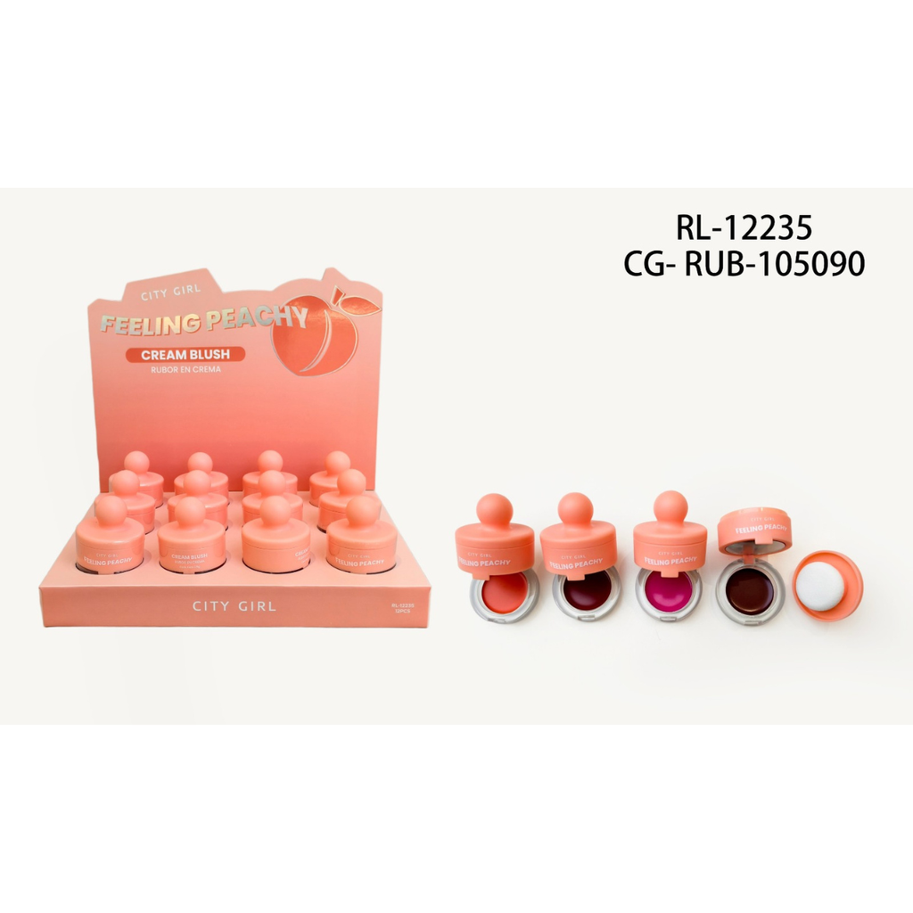 [PG-RL-12235] RUBOR EN CREMA FEELING PEACHY CITY GIRL