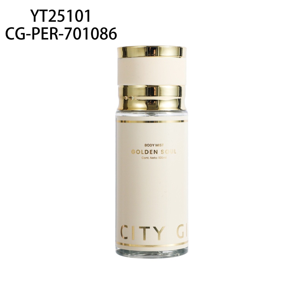 [PG-YT25101] BODY MIST GOLDEN SOUL CITY GIRL – 100ML