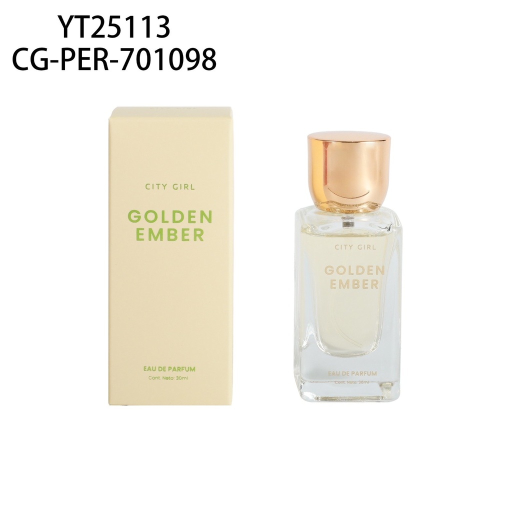 [PG-YT25113] PERFUME GOLDEN EMBER CITY GIRL – 30ML