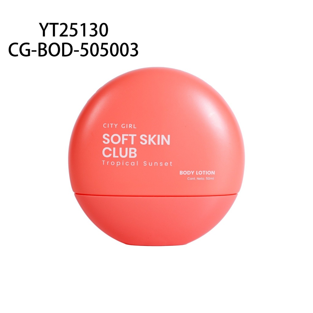[PG-YT25130] SOFT SKIN CLUB TROPICAL SUNSET CREMA CORPORAL CITY GIRL – 50ML