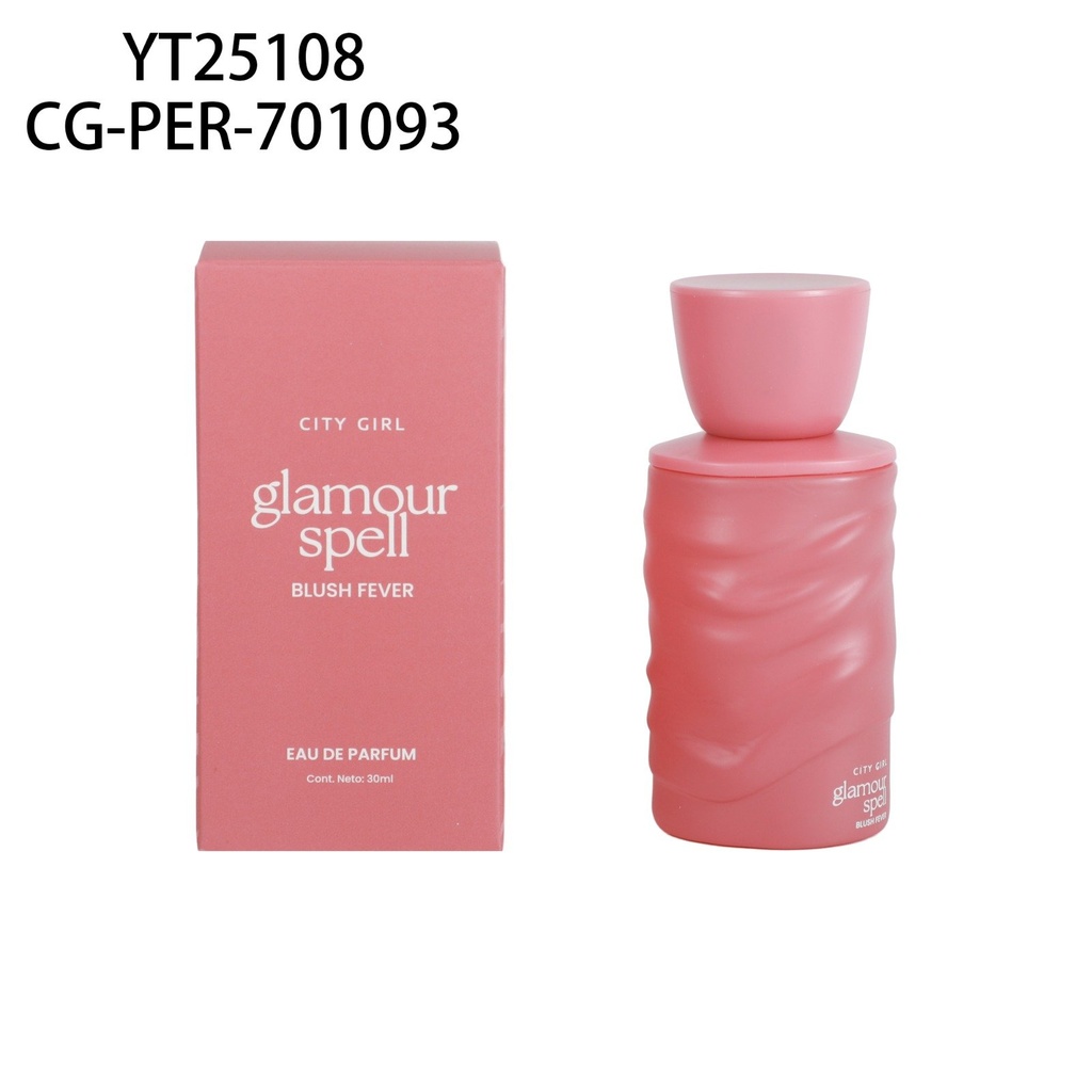 [PG-YT25108] PERFUME GLAMOUR SPELL BLUSH FEVER CITY GIRL – 30ML