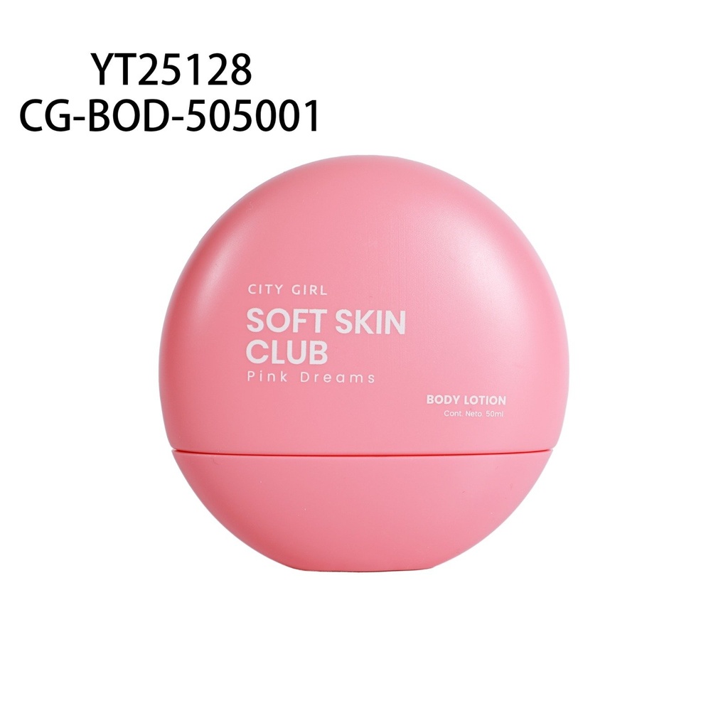 [PG-YT25128] SOFT SKIN CLUB PINK DREAMS CREMA CORPORAL CITY GIRL – 50ML