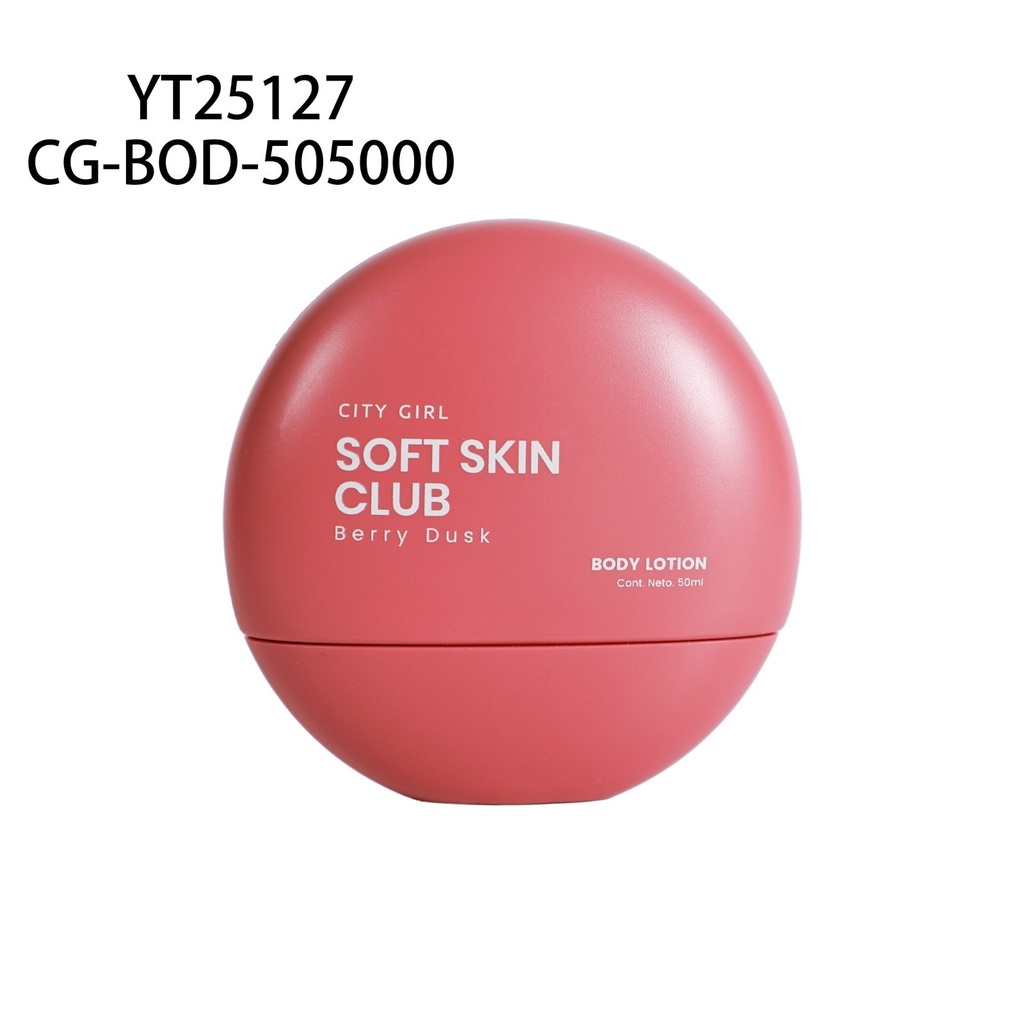 [PG-YT25127] SOFT SKIN CLUB BERRY DUSK CREMA CORPORAL CITY GIRL – 50ML