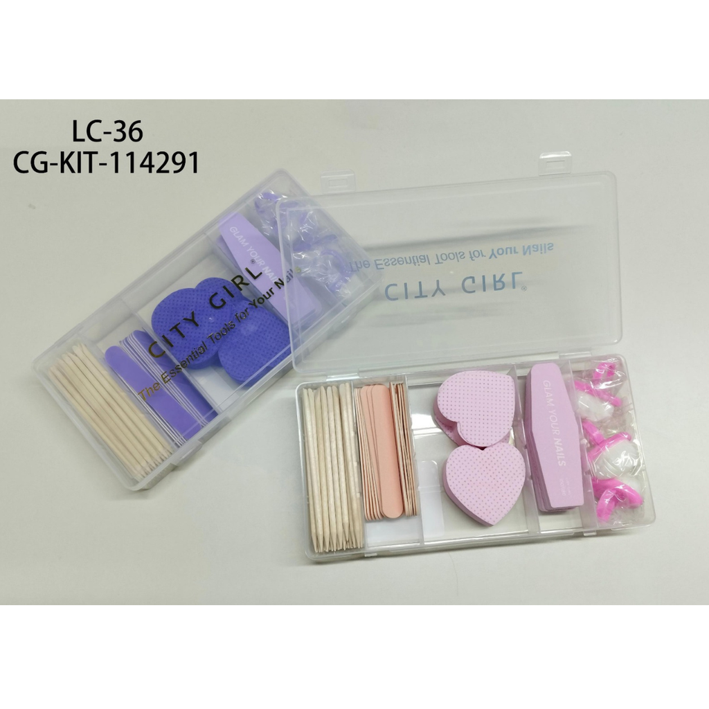 KIT DE MANICURA CITY GIRL