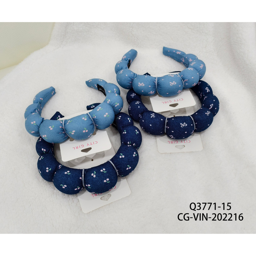 [PG-Q3771-15] VINCHA PARA SKIN CARE ESTAMPADO CITY GIRL