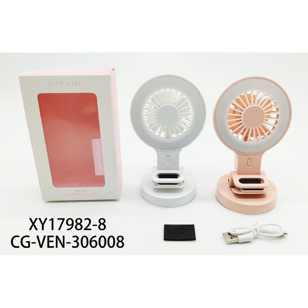 [PG-XY17982-8] VENTILADOR DE MESA CITY GIRL