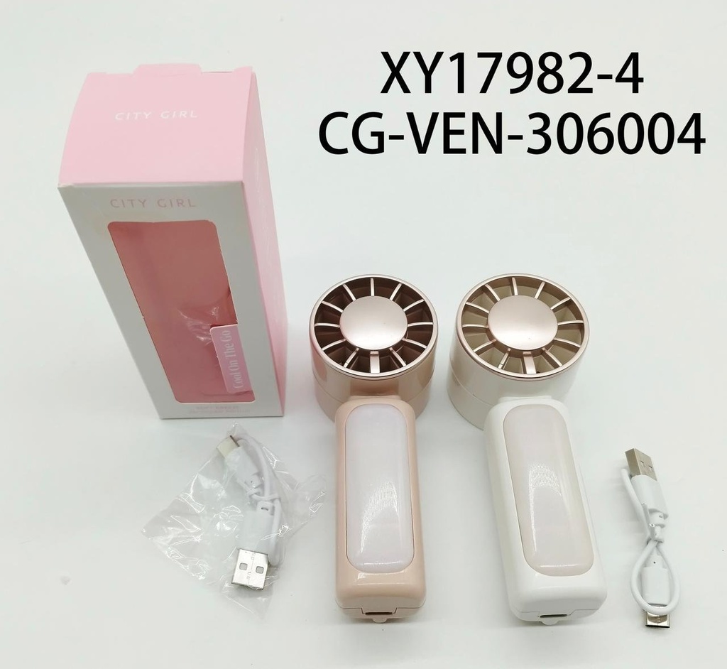 [PG-XY17982-4] VENTILADOR PORTATIL CITY GIRL