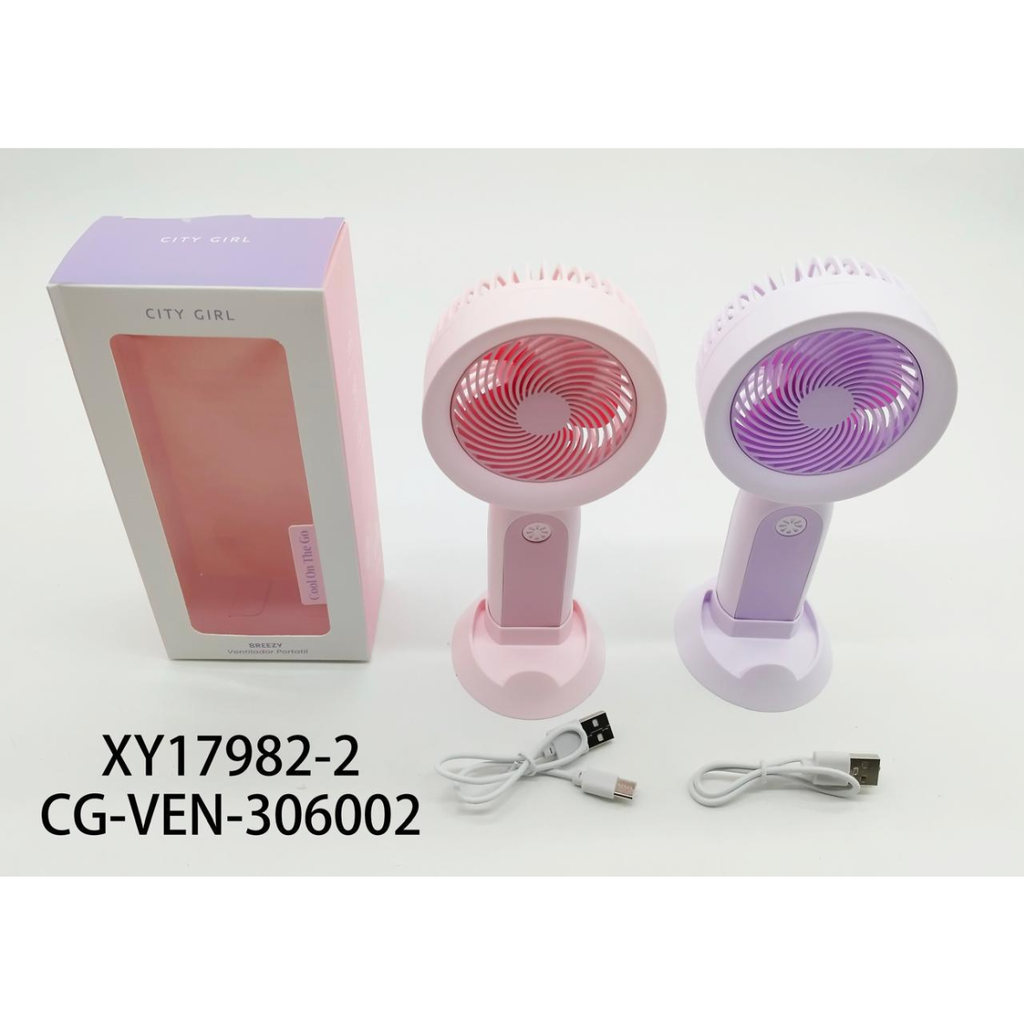 [PG-XY17982-2] VENTILADOR PORTATIL CITY GIRL