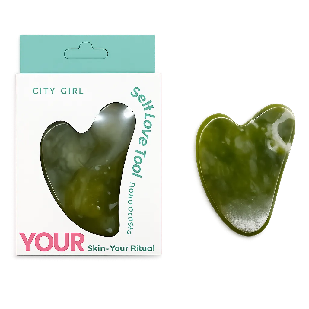 [PG-YS-N2574] PIEDRA GUASHA SELF LOVE TOOLS CITY GIRL