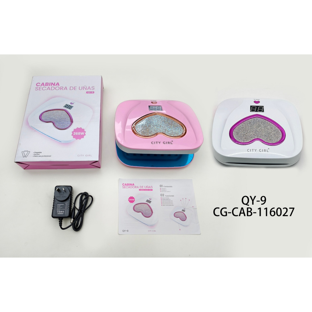 [PG-QY-9] CABINA UV/LED 268W CITY GIRL