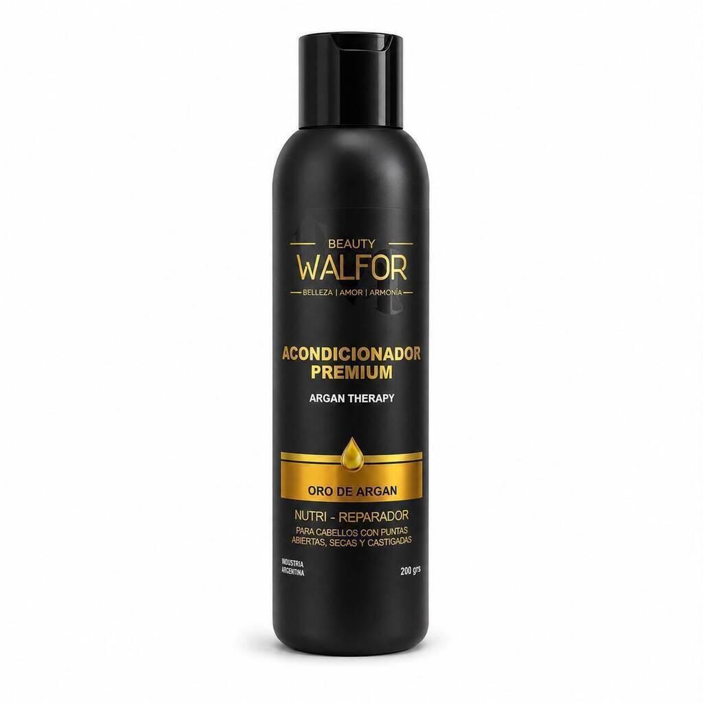 Acondicionador PREMIUM ARGAN THERAPY 200ml WALFOR