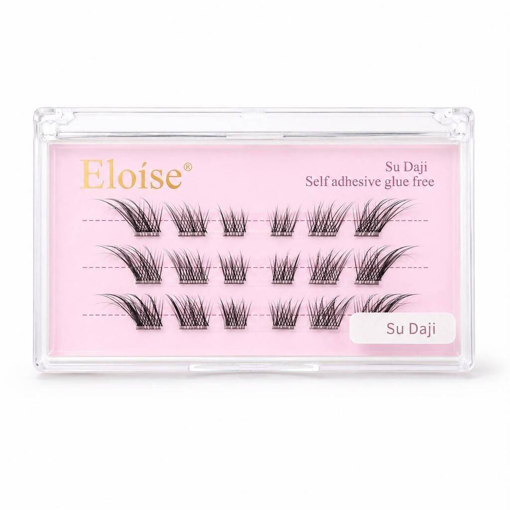 [PL-030911] Pestañas con pegamento SU DAJI ELOISE