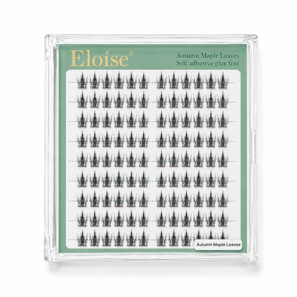 Blister de pestañas con pegamento AUTUMN MAPLE LEAVES ELOISE