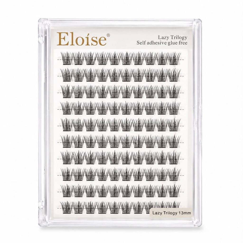 Blister de pestañas con pegamento LAZY TRILOGY 13mm ELOISE