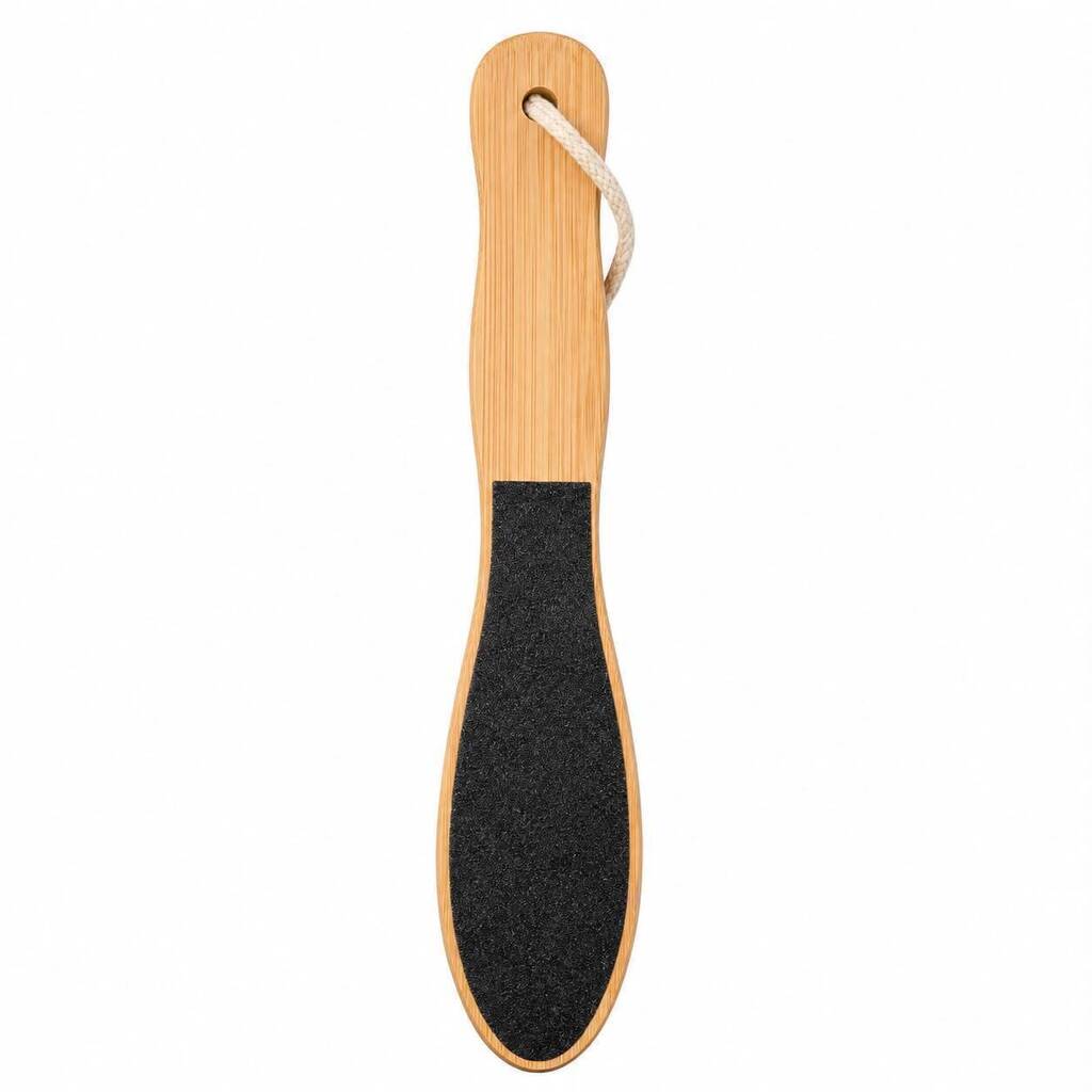 [PL-JBC03/990021] Escofina para pies mango de madera con cordon REDONDO ZESHANGMEI