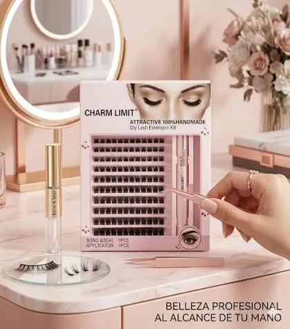 KIT DE PESTAÑAS CHARM LIMIT