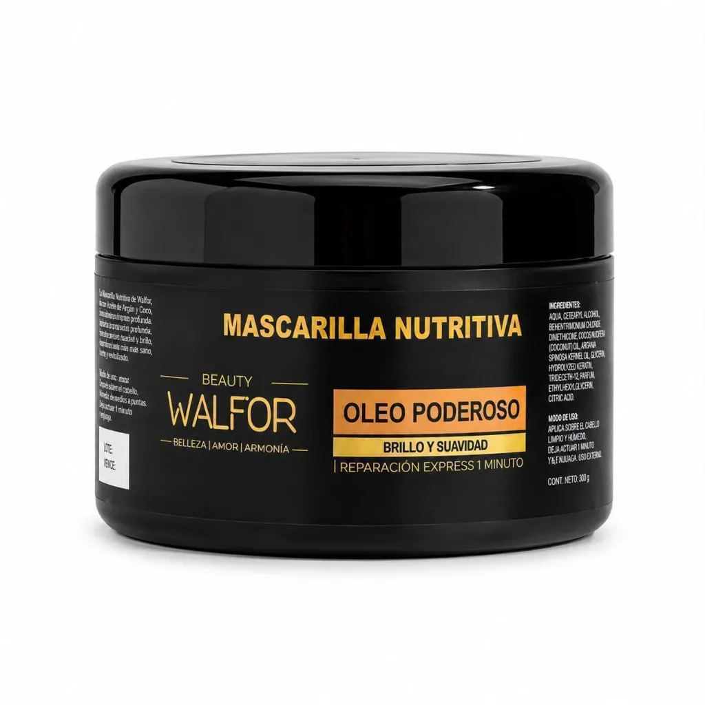 Mascarila nutritiva OLEO PODEROSO 250grs  WALFOR