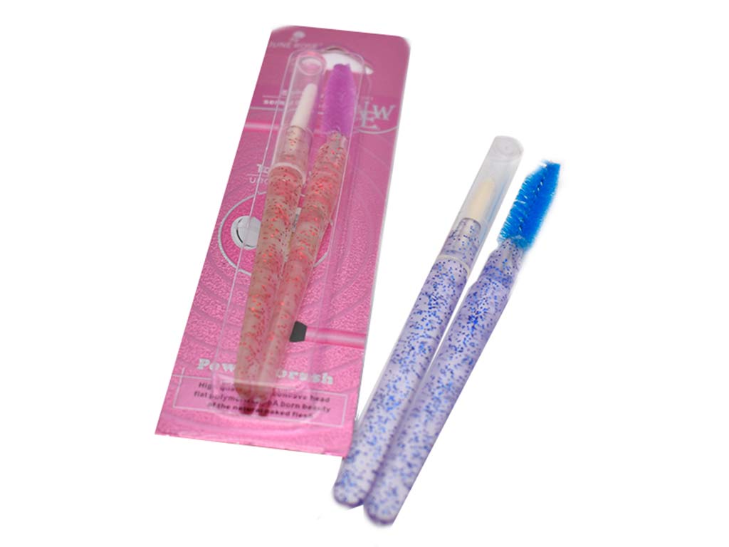 DUO DE APLIADOR JUNE ROSE DE LABIAL Y CEPILLO DE CEJAS Y PESTANAS