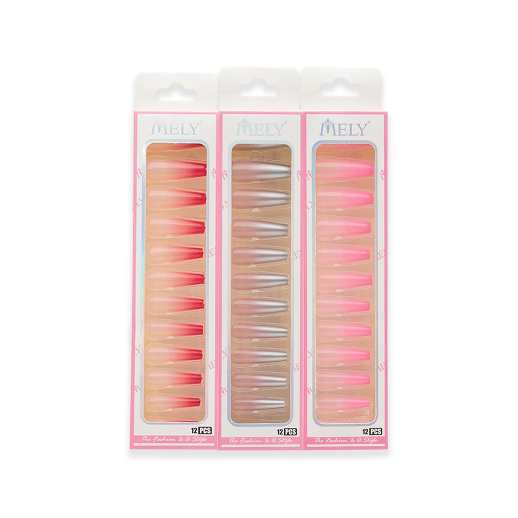 [PM-LH-J7BM2L] PROMO 2×1 | UÑAS POSTIZAS DEGRADE COFFIN MELY