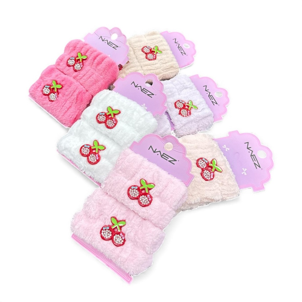 [PM-BC2187] MUÑEQUERAS X2 CON CEREZAS