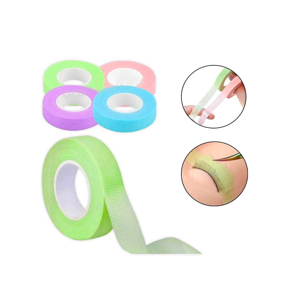 CINTA ADHESIVA DE COLORES PARA PESTAÑAS