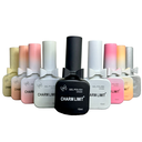 esmalte semipermanente Charm Limit con moño/lazo 15ml ___ PACK X9