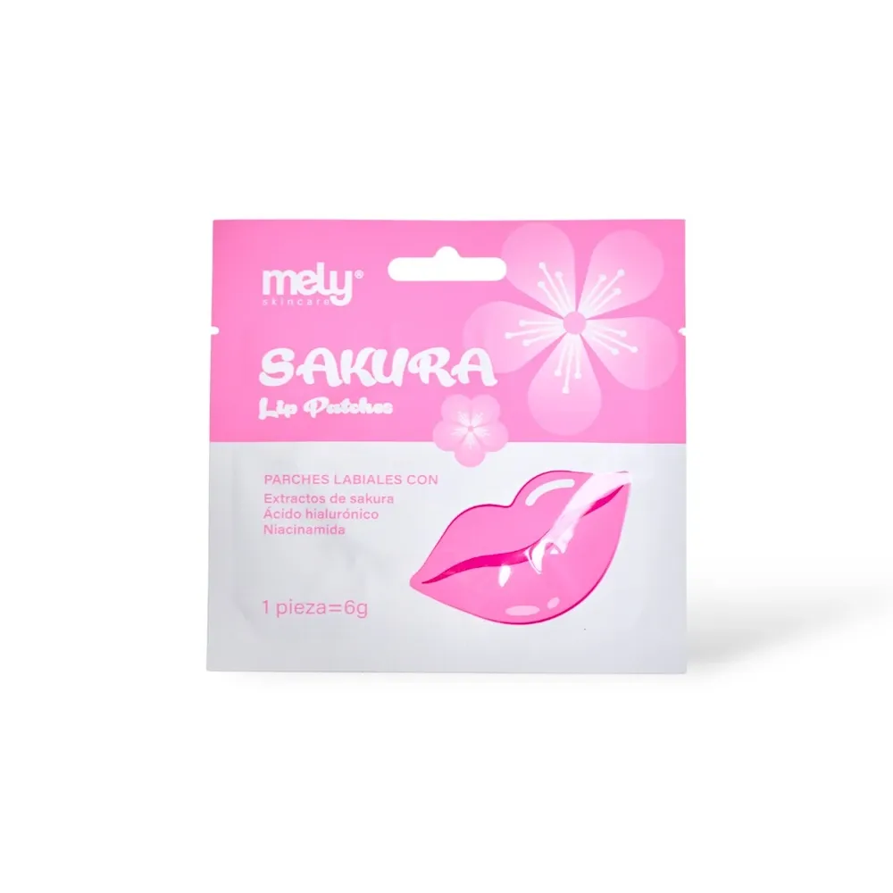 PARCHES PARA LABIOS EXTRACTO DE SAKURA MELY