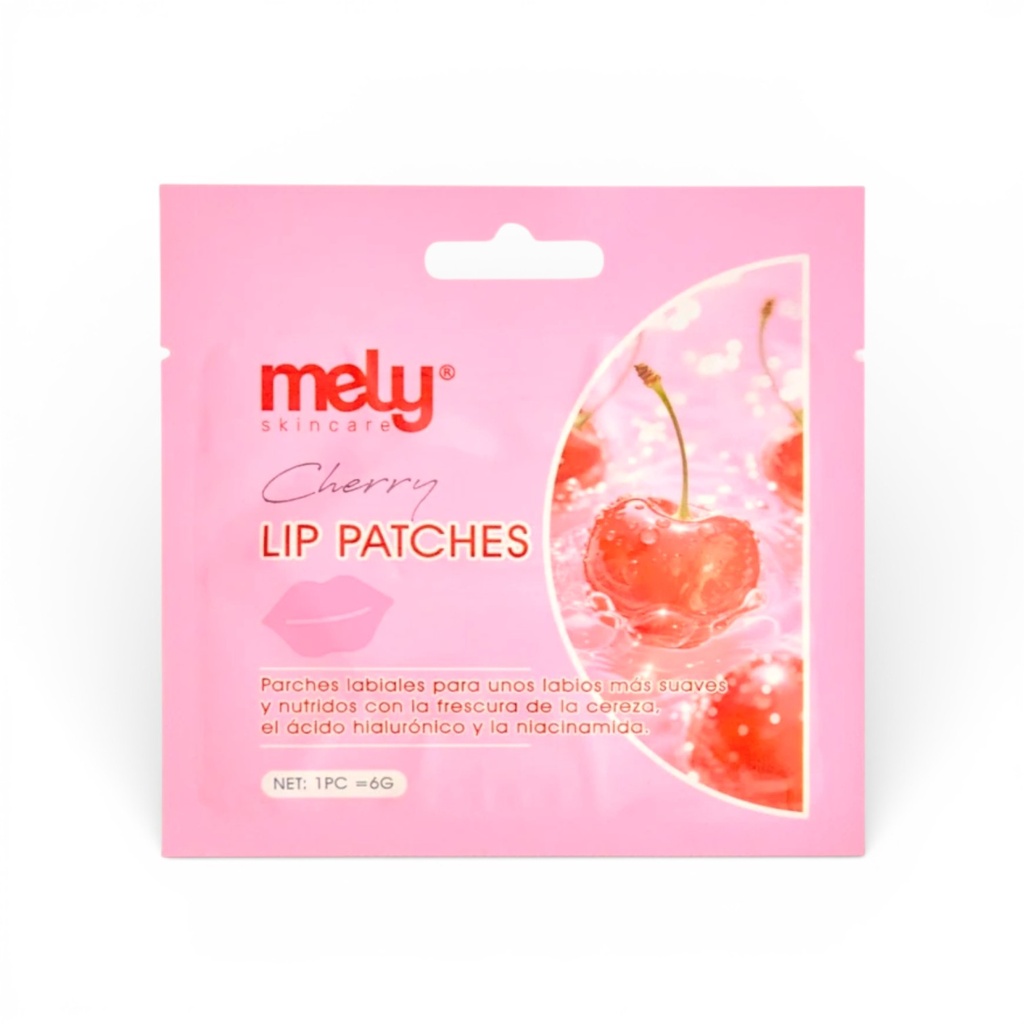 [PM-MY889075] PARCHES PARA LABIOS CEREZA MELY