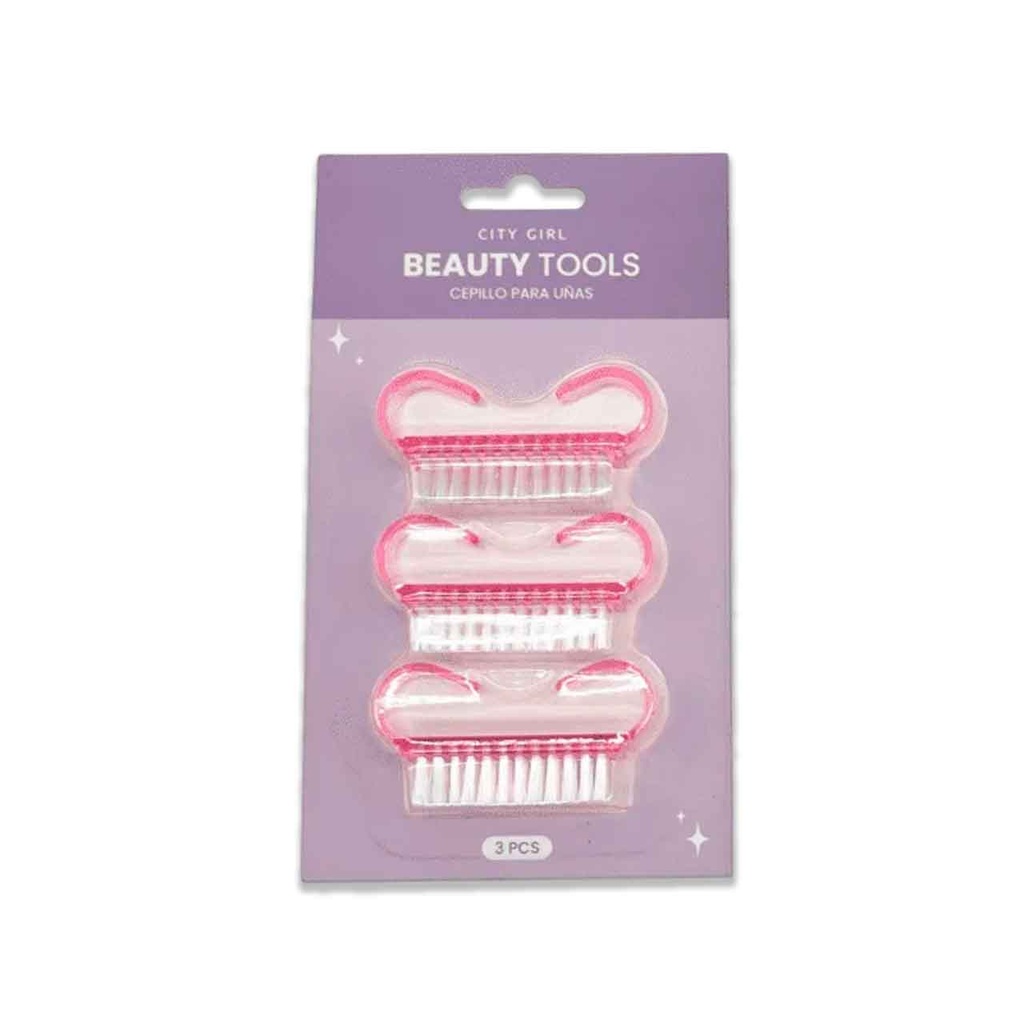 SET X3 CEPILLOS PARA MANICURÍA
