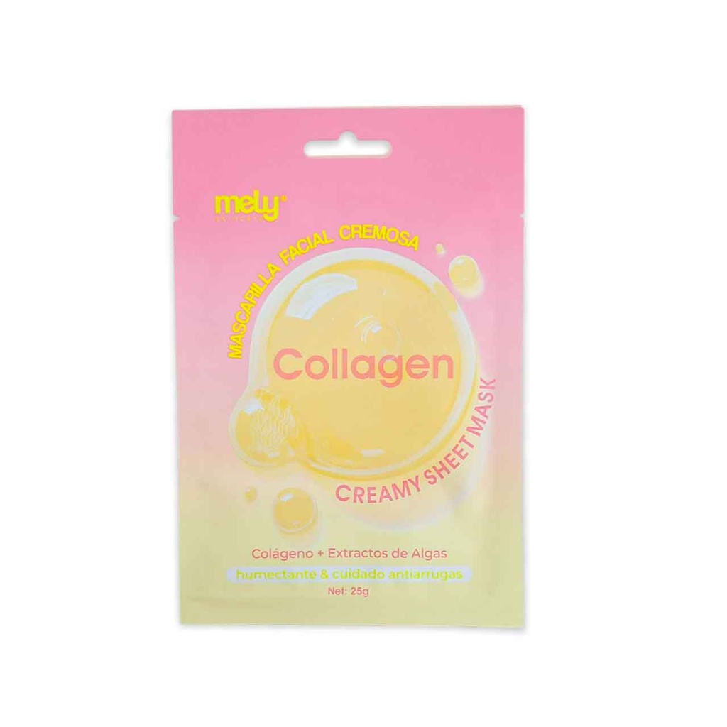 MASCARILLA FACIAL COLÁGENO MELY