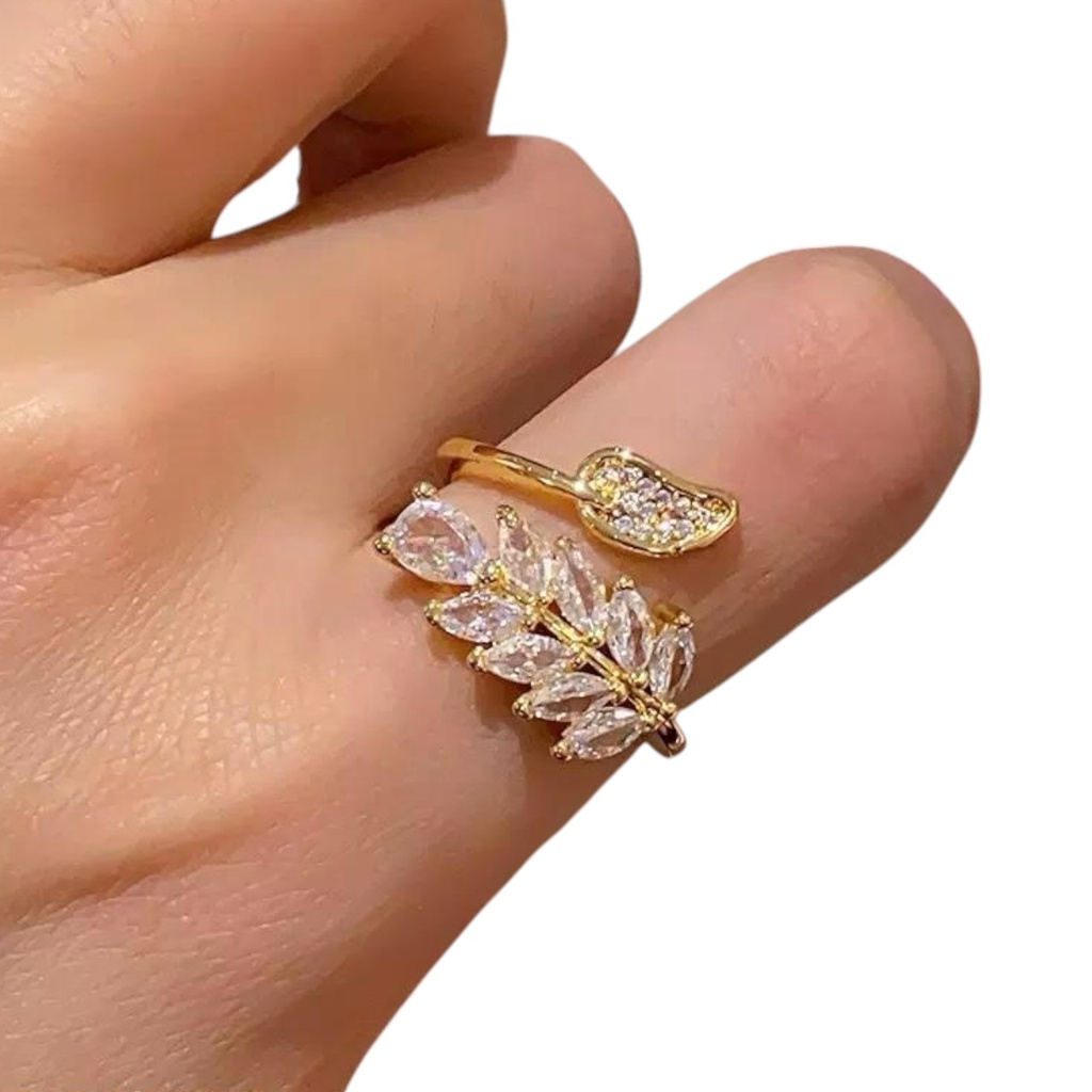 [PM-BC1568] ANILLO PARA FOTOS DE UÑAS DORADO/PLATEADO