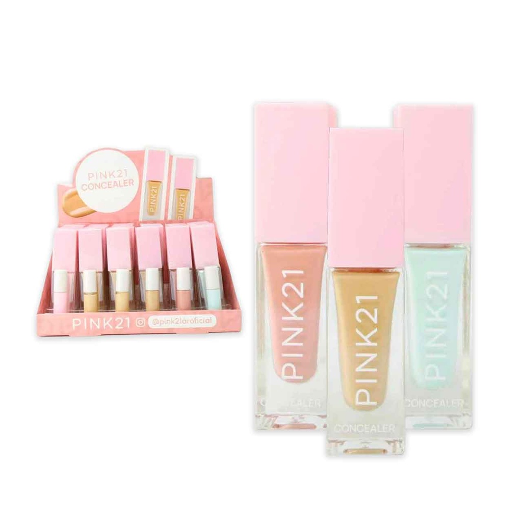 [PM-CS6051] CORRECTOR LÍQUIDO TAPA ROSA CUADRADO PINK 21