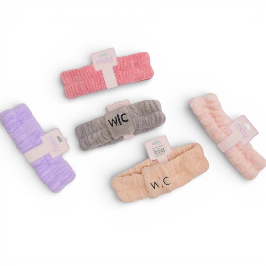 [PM-BA09A8003] VINCHA PARA SKINCARE ELÁSTICA WC