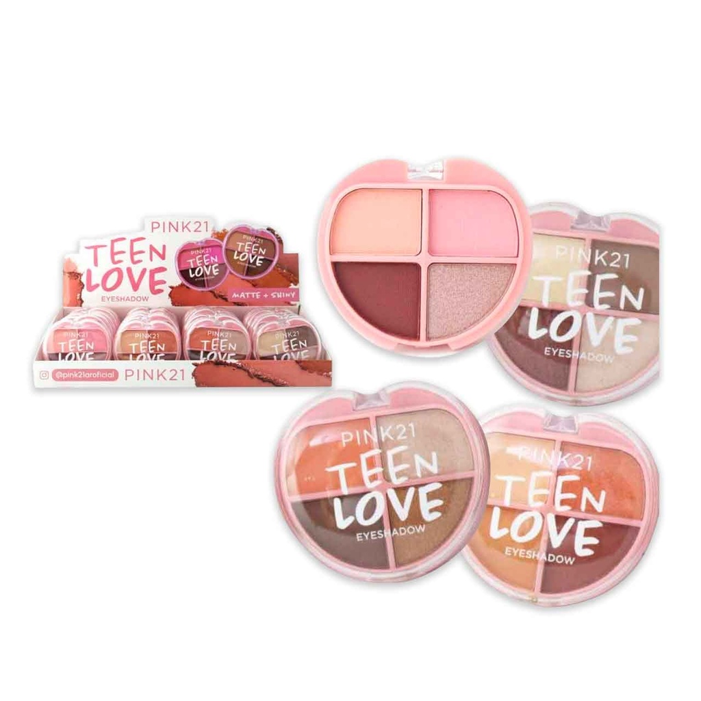 [PM-CS5769] PALETA DE SOMBRAS PEQUEÑA TEEN LOVE