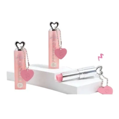 [PM-CS7067] BALSAMO ROSA CON LLAVERO CORAZON PINK 21