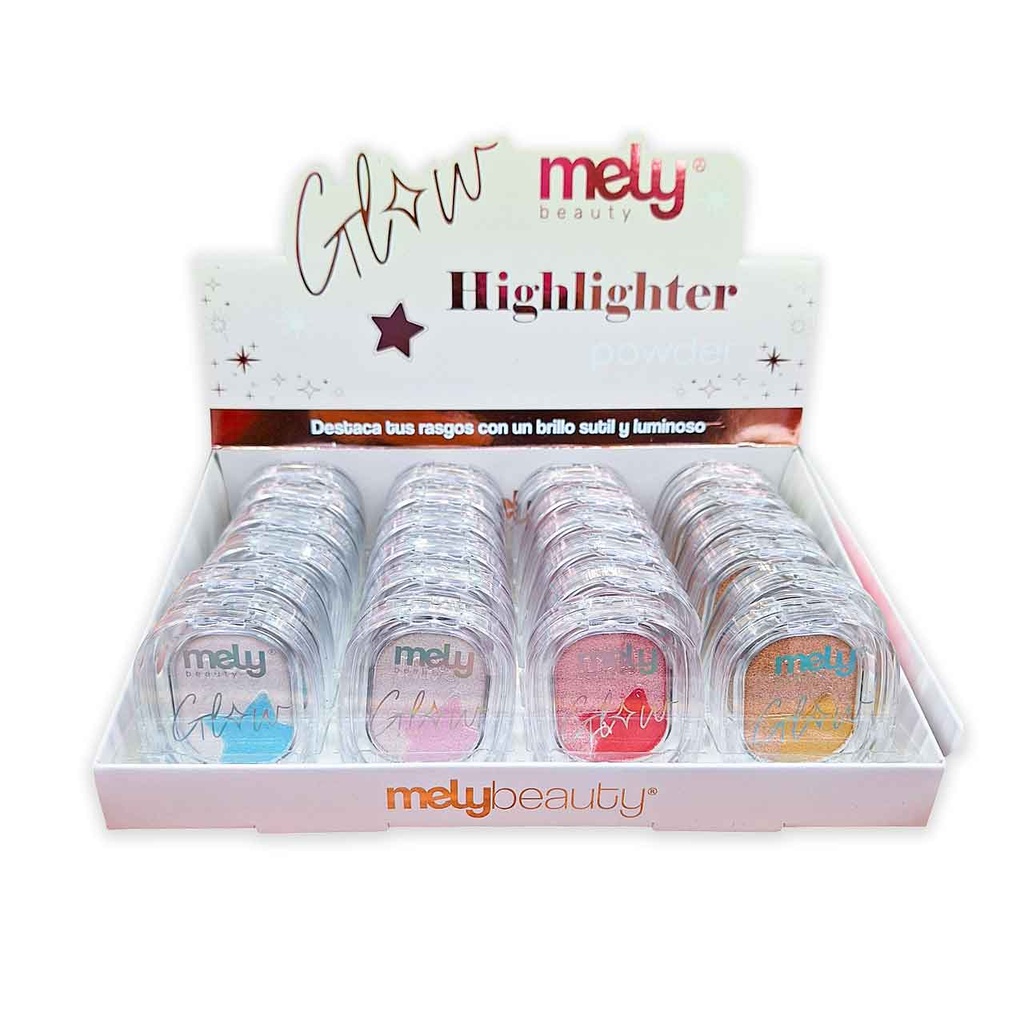 [PM-MY810013] PALETA DE ILUMINADOR ESTRELLA 2 TONOS MELY