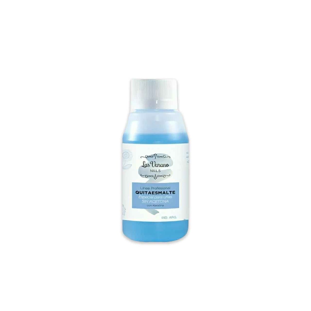 [PM-QE120] QUITAESMALTE ESPECIAL SIN ACETONA LAS VARANO 120ML