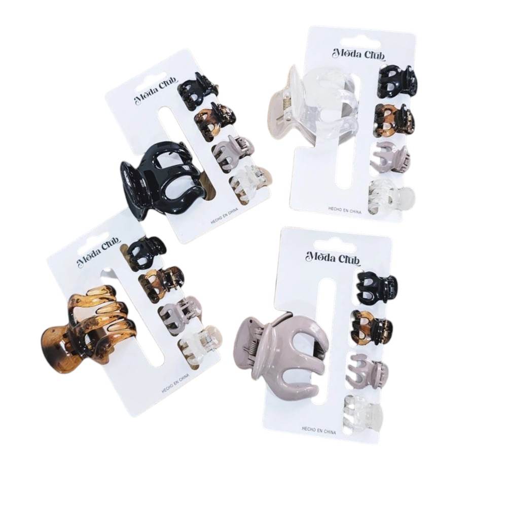 SET DE 5 BROCHES DE CABELLO