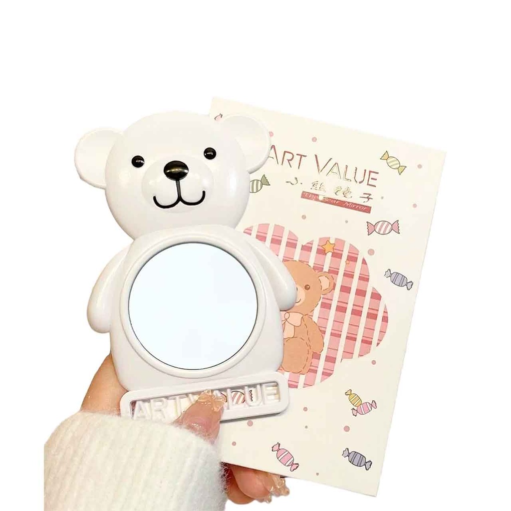 MINI ESPEJO PORTÁTIL CON FORMA DE OSO